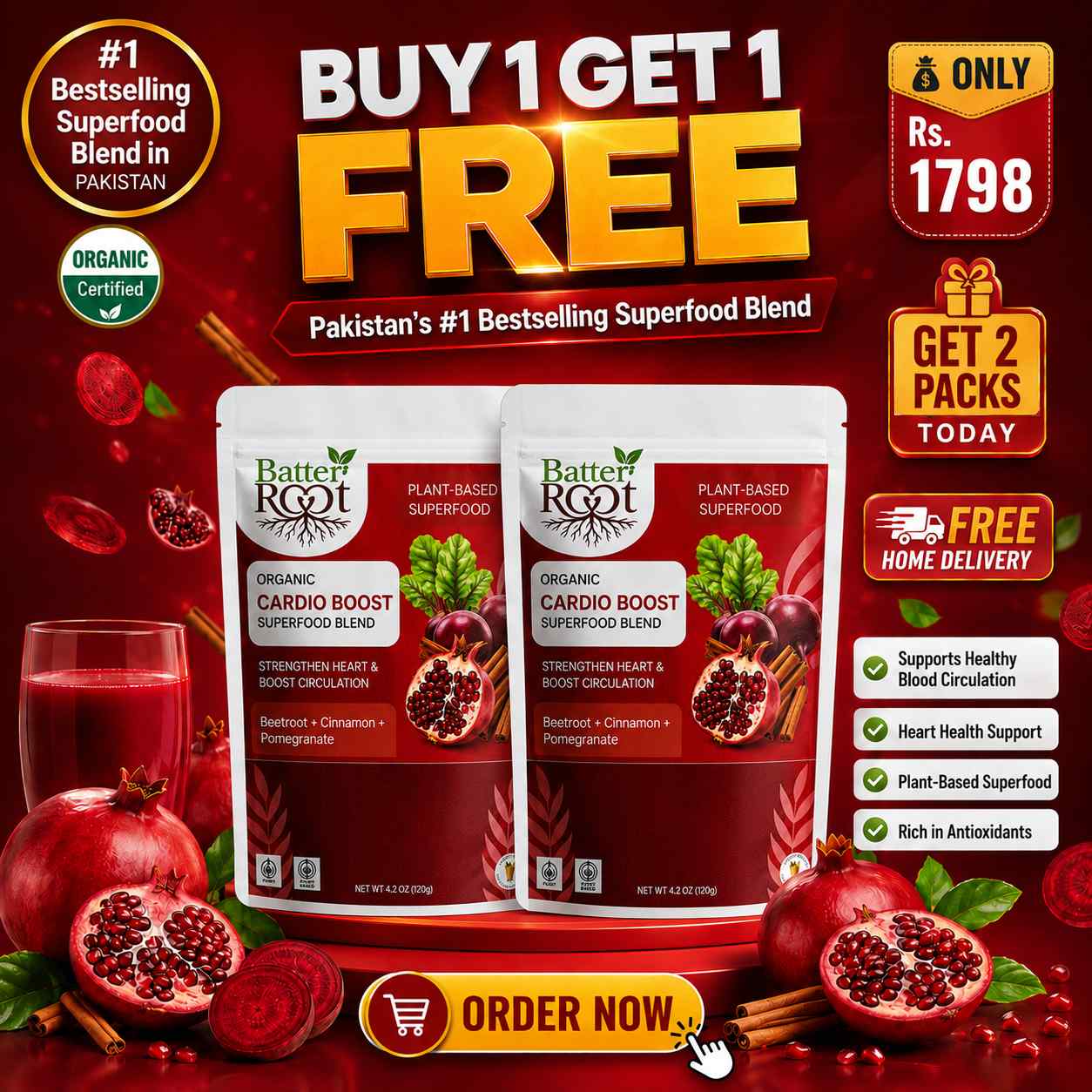 Better Root Cardio Boost [ BUY ONE GET ONE FREE]